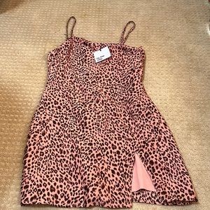 By the Way animal print dress. Size small